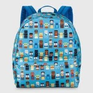 Disney Mini Unified Characters Backpack Blue 100 Year Celebration Edition NEW
